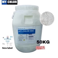 Chlorine MY-CHLOR 1 Tub 50kg TCCA 90% Chlorine Powder / Granules For Swimming Pool