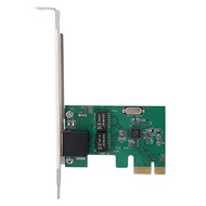 PCI-E Network Card,PCI-E One-Port Desktop Realtek RTL8111E Network Card 10/100/1000Mbps Gigabit Ethe