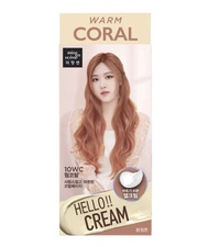 MISEENSCENE Mise En Scene Hello Cream Color (10WC Warm CORAL) มีส ออง แซน เฮลโล ครีม 10ดับเบิลยูซี ว