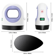 VEVOR Mini กดขนาดเล็ก3ระดับควบคุมอุณหภูมิขนาดกะทัดรัดและพกพาได้เตารีดไอน้ำถ่ายเทความร้อน