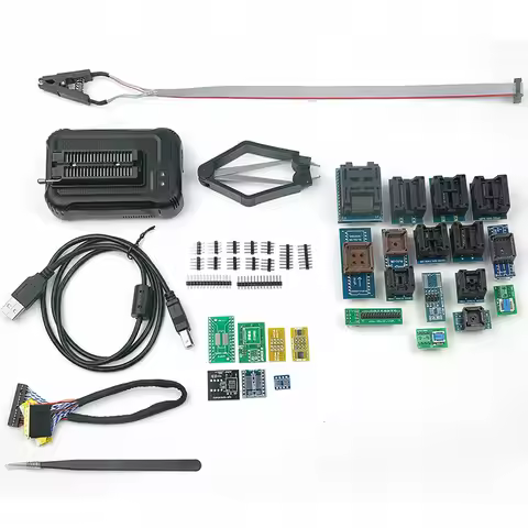 XGecu T48 [TL866-3G] Programmer Support 31000+ ICs for EPROM/MCU/SPI/Nor/NAND Flash/EMMC/ IC TESTER/