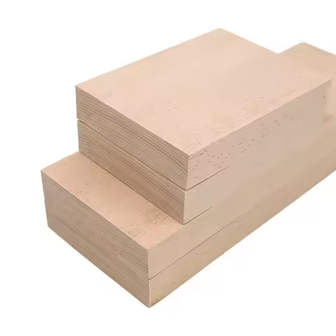 1PCS Carving Wood Blocks East Europe Beech Wood Block Strip Panel DIY Handcraft Material Untreated C