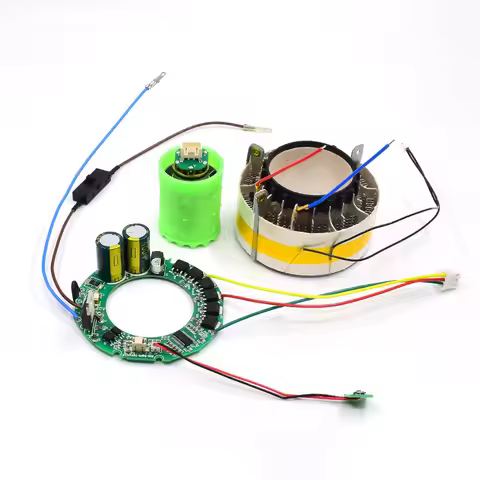 AC220V BLDC Three-phase 105,000 RPM Ultra High-speed Brushless Motor 3 Stage Driver Electric Engine 