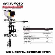 MESIN TEMPEL OUTBOARD 3 HP MATSUMOTO-Bumi Langkah