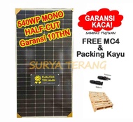 SOLAR PANEL SURYA 540WP MONO SOLAR CELL 540WP MONO PACKING KAYU