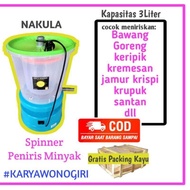 NAKULA Pk.KAYU spiner peniris minyak mesin pengering keripik gorengan alat usaha dapur