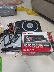 Pioneer 汽車音響主機 及 NBN 重低音喇叭