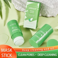 Green tea solid mask mud mask stick/deep cleansing/smear mask