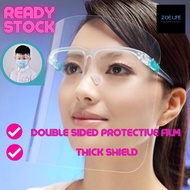 Ready Stock Face Shield Adult Reusable Spectacles Anti Viru Face Shield