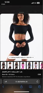 Alphalete crop top