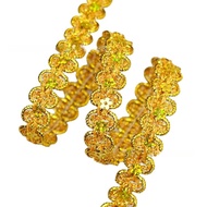 13m Centipede Edge Sequin Lace Twist Braids Beads Strips Clothing Accessories Decorative Edges