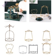 [Freneci] Coffee Mug Rack Drainer Coffee Corner Mug Holder Metal Mug Drying Rack for Glass Bottles D