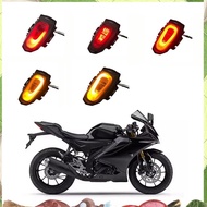 Motorcycle Rear LED Dynamic Brake Light Taillight for  R15 V3 2017-2022 V4 R15M 2023+ Turn Signal Li