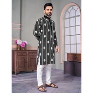 Mens Ethnic Wedding Wear KurTa Set