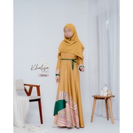 KUPNAD Gamis Katun Toyobo Batik - Khalisa Dress Ochre