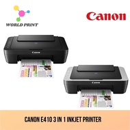 CANON E410 ALL IN ONE INKJET PRINTER (INCLUDE INK) - PRINT, SCAN, COPY