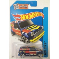 Hot Wheels 2015 027/250 HW City '67 Austin Mini Van Blue MOSC