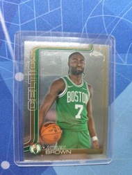 Nba topps chrome jaylen brown card
