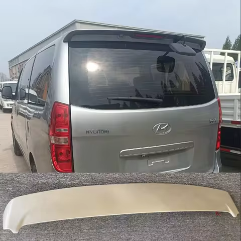 Starex H-1 Spoiler For Hyundai Starex H-1 Spoiler ABS Plastic Material Unpainted Colored Rear Roof S