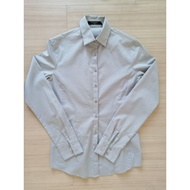 Women's G2000 woman essential shirt Gray Work Formal Neat Complete Buttons size 34