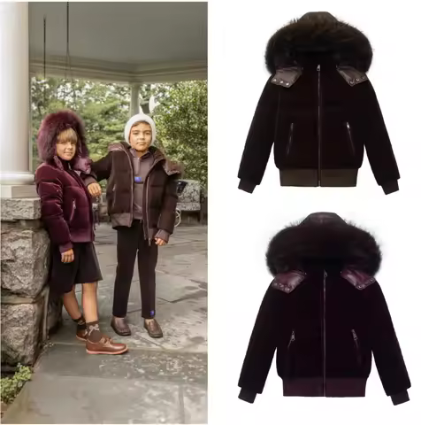 AP 26AW winter luxury velvet coats filling white duck down warm jackets top warm winter coat