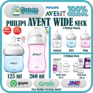 Philips Avent Natural Bottle/Avent WIDE neck Milk Bottle [125ml/260ml]
