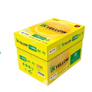IK Yellow 500s 70gsm A4 Paper 1 Carton Box (5 Reams) (500 sheets/ream)