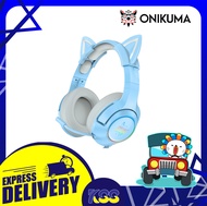 หูฟังเกมมิ่ง หูฟังราคาถูก ONIKUMA K9 Gaming Headphone RGB 3.5mm (Special Edition Blue) สีฟ้าอ่อน เปิ