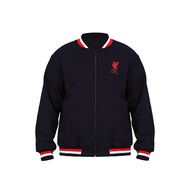 Liverpool FC | Black Insulated Baseball Jacket