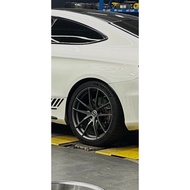Mercedes-Benz HRE P104 Style Forged Hub Gun Gray Mercedes-Benz c Rear Wheel Data 63cm 9.5 J ET38 Not