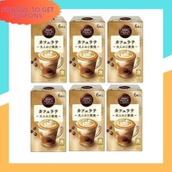 【 Newly Opened Store Sale】 Nescafe Premium Stick Gold Blend Adult Reward Cafe Latte 6P x 6 boxes 【Japan Quality】