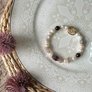 珍珠迷你極光23貔貅彈性手鍊