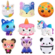 Jumbo Squishy Kawaii Unicorn Horse Cake Deer Animal Panda Squishis Slow Lifting Decompression Squeeze Toy