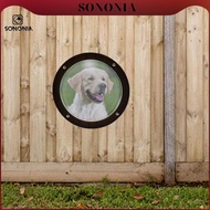 [SONONIA] Dog Fence Window Doggie Fence Window Transparent Viewer Pet Bubble Window Acrylic Dome for