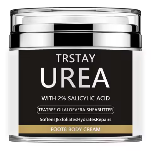 Urea Cream 40 Percent for Feet, Urea Foot Cream for Dry Cracked Heels Feet Knees Elbows, 40% Urea Fo