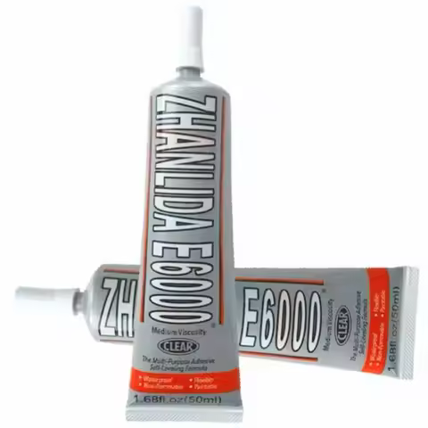 50ml E6000 Jewelry Crafts Multipurpose Adhesive Crystal Cloth Rubber Beads Bonding Super Liquid Glue