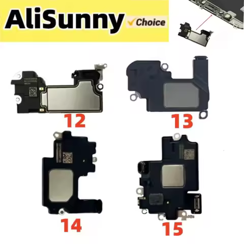 Top Front Earpiece Flex Cable for iPhone 12 13 Pro Max 14 15 Plus Ear Sound Speaker Headset Replacem