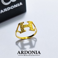 ARDONIA Cincin H  Emas 375 (9K Gold / 375 Gold)