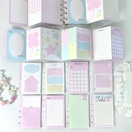 [HARU] 3 Folded Series M5 Refill Binder Paper M5 Binder Size Paper