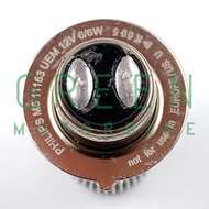 ส่งฟรี ของแท้ 100% หลอดไฟหน้า LED PHILIPS ฟิลิปส์ M5 (T19) 12V DC แสงขาว 6500K [11163UEMX1] Wave / D