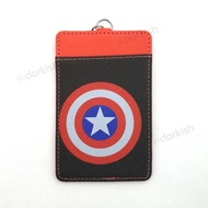Marvel Captain Capt America Shield Ezlink Card Holder with Keyring