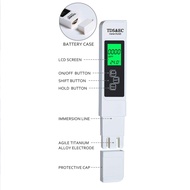 [WARRANTY] 3 in 1 TDS EC Meter with Back Light Digital TDS Meter EC Water Tester for Hydroponics fer