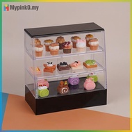 Mypink Dollhouse Miniature Cake Store Decoration Bakery Stand Display Food Model Play House For Girl