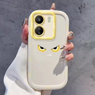 Case For Xiaomi Redmi 13C Phone Face Mood Silicone Shockproof