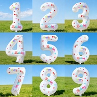 Digital Balloon Party Scene Decoration Decoration Boys Girls 18th Birthday Outdoor Photo Atmosphere 
