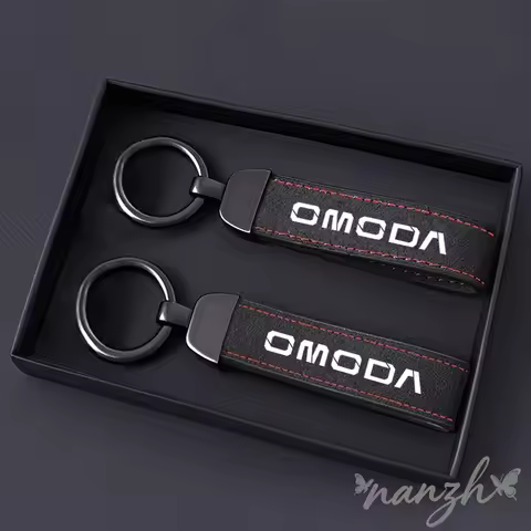 Suede Keychain Horseshoe Buckle Car Emblem Key Ring For Chery Omoda Tiggo 7 8 Pro 4 3 Fulwin 2 Arriz