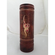 Lotus Wood Incense Holder 27x8x8 cm