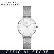 Daniel Wellington Petite 28 Pressed Studio Lumine Silver MOP - Watch for women - Womens watch - Fashion watch - DW Official - Authentic