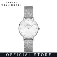 Daniel Wellington Petite 28 Pressed Studio Lumine Silver MOP - Watch for women - Womens watch - Fash
