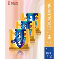 3x(10x32G) Horlicks 3-In-1 Cereal Powder